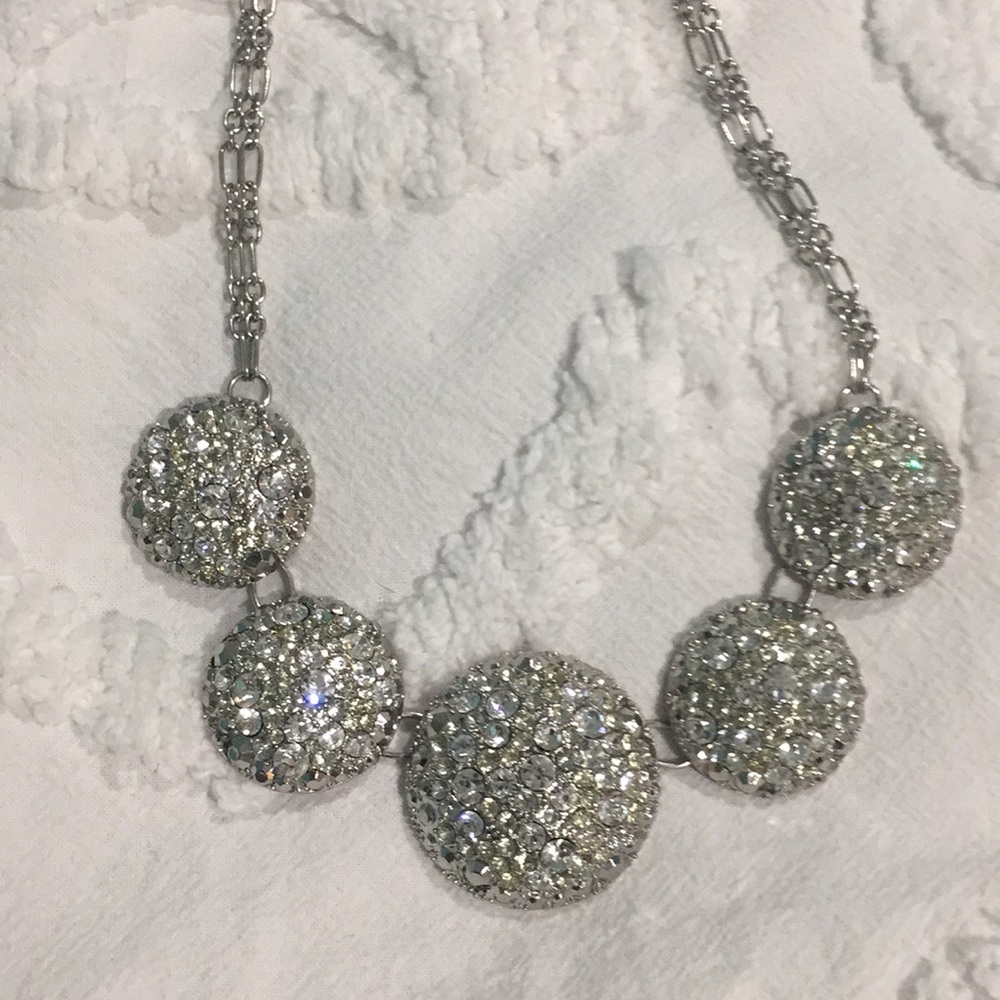 Dana Buchman pave crystal necklace